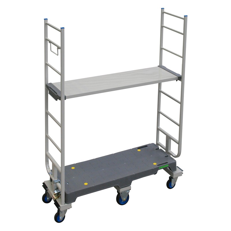 0121W【未使用品】はぴねすくらぶ スリム収納セーフティカート スリム